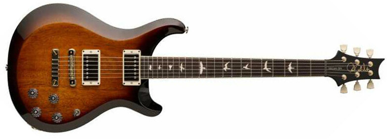 Prs S2 Mccarty 594 Thinline Hh Rw - Mccarty Tobacco Burst - Double cut electric guitar - Main picture