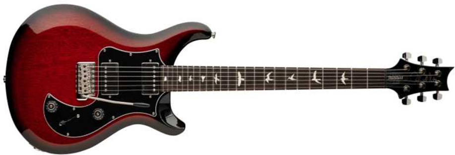 Prs S2 Standard 24 Usa 2h Trem Rw - Scarlet Sunburst - Double cut electric guitar - Main picture