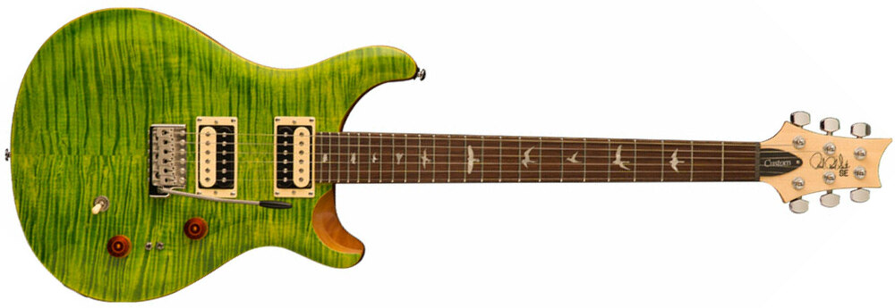 Prs Se Custom 24-08 2021 2h Trem Rw +housse - Eriza Verde - Double cut electric guitar - Main picture