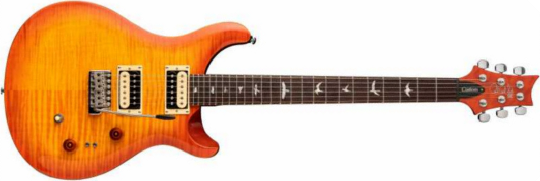 Prs Se Custom 24-08 2021 2h Trem Rw +housse - Vintage Sunburst - Double cut electric guitar - Main picture