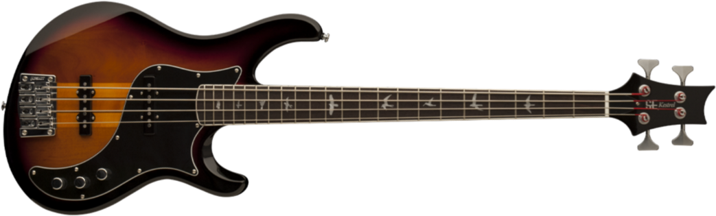 Prs Se Kestrel - Tri-color Sunburst - Solid body electric bass - Main picture