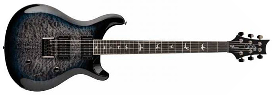 Prs Se Mark Holcomb 2023 Signature 2h Ht Eb - Holcomb Blue Burst - Double cut electric guitar - Main picture