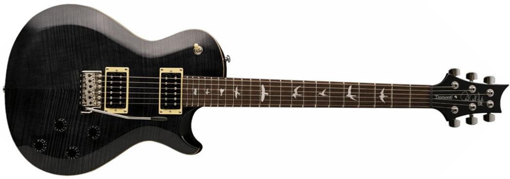 Prs Se Mark Tremonti 2021 Signature Hh Trem Rw +housse - Charcoal Burst - Single cut electric guitar - Main picture