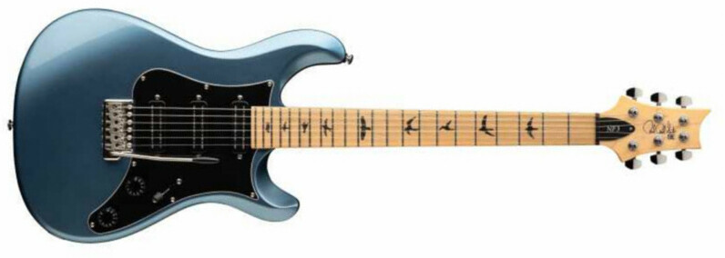 Prs Se Nf3 Trem 3h Mn - Ice Blue Metallic - Double cut electric guitar - Main picture