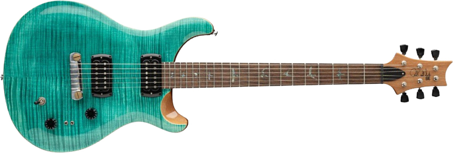 Prs Se Paul's Guitar 2h Ht Rw - Turquoise - Double cut electric guitar - Main picture
