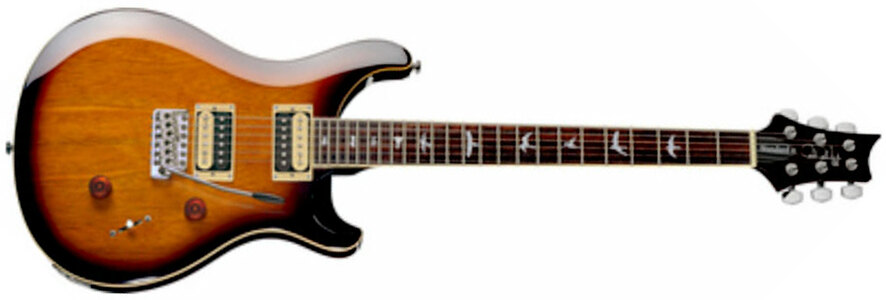 Prs Se Standard 24 2021 Hh Trem Rw +housse - Tobacco Sunburst - Double cut electric guitar - Main picture