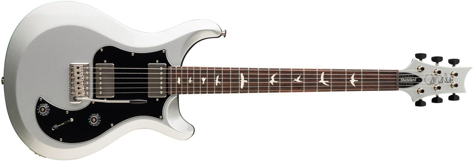 Prs Standard 22 S2 Usa 2h Trem Rw - Platinum Metallic - Double cut electric guitar - Main picture