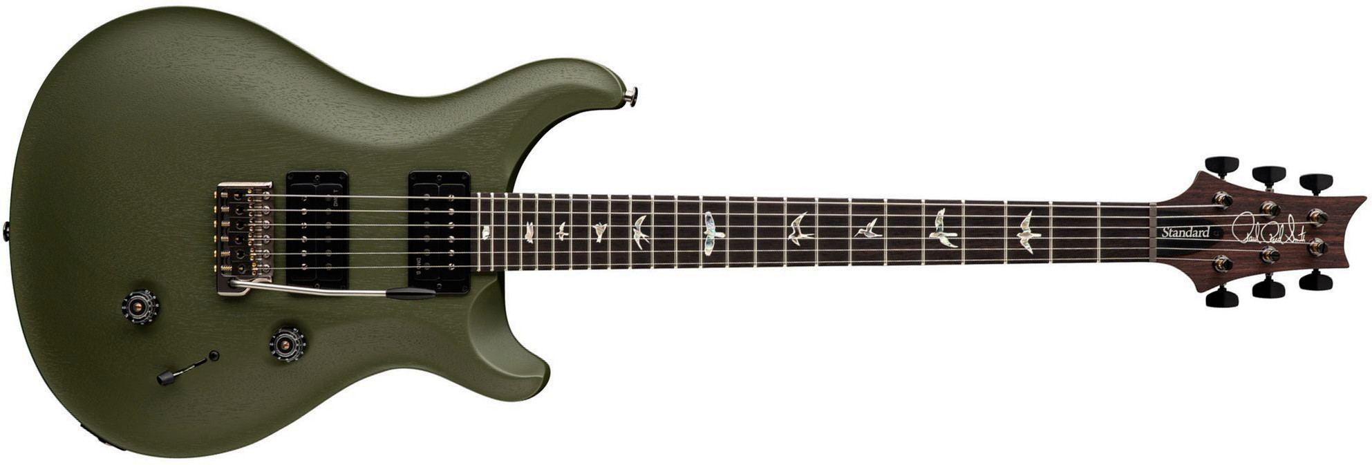 Prs Standard 24 S2 Usa 2h Dmo Trem Rw - Matcha Green Satin - Double cut electric guitar - Main picture