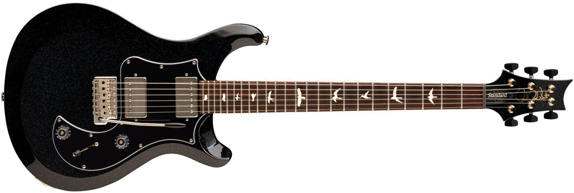 Prs Standard 24 S2 Usa 2h Trem Rw - Black Rainbow Holoflake - Double cut electric guitar - Main picture
