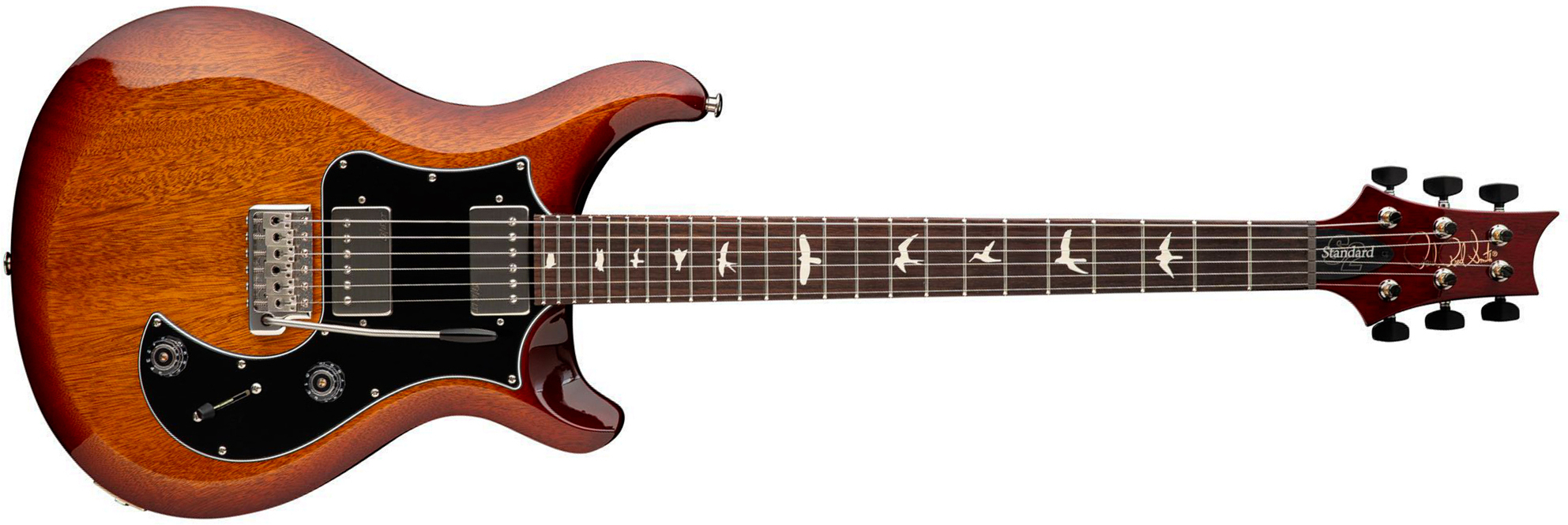 Prs Standard 24 S2 Usa 2h Trem Rw - Dark Cherry Sunburst - Double cut electric guitar - Main picture
