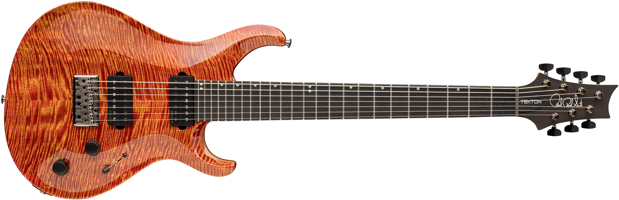 Prs Tekton Svn Usa 7c Baryton 2h Ht Eb - Imperial Topaz - Baritone guitar - Main picture