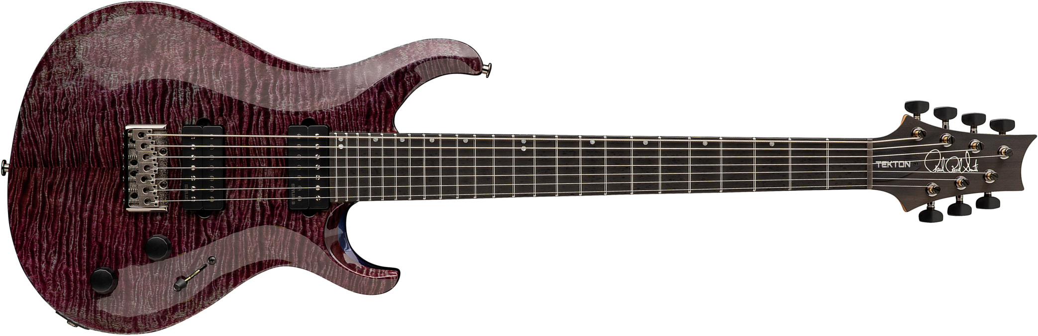 Prs Tekton Svn Usa 7c Baryton 2h Ht Eb - Violet Tourmaline - Baritone guitar - Main picture