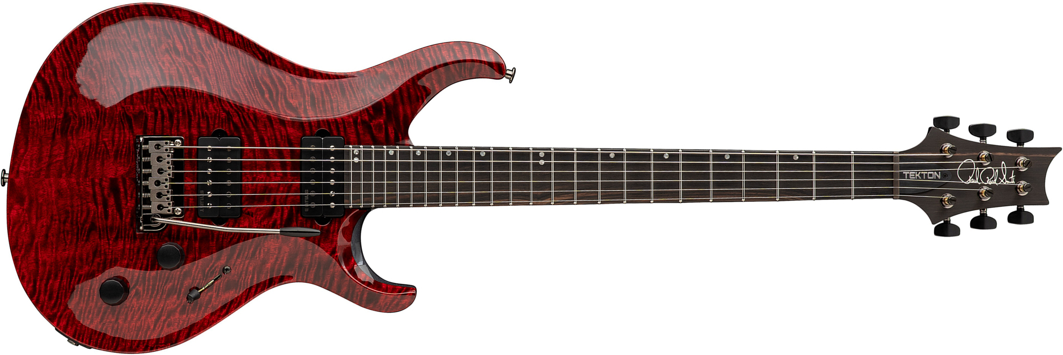Prs Tekton T Usa 2h Trem Eb - Bloodstone Red - Double cut electric guitar - Main picture