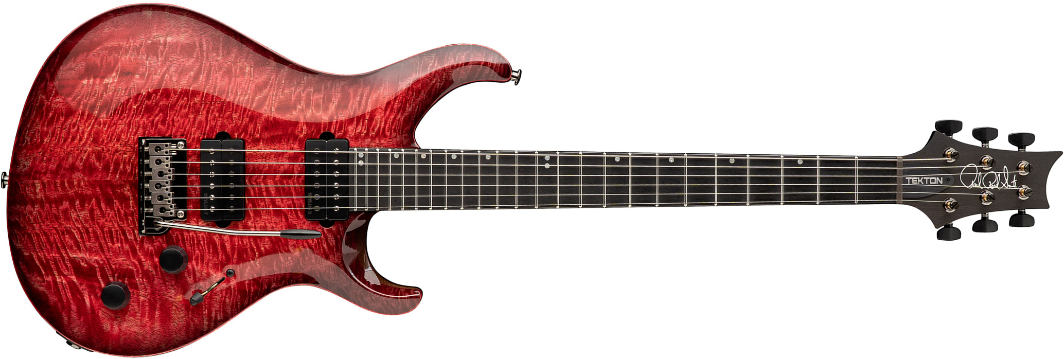 Prs Tekton T Usa 2h Trem Eb - Fuschia Aura - Double cut electric guitar - Main picture