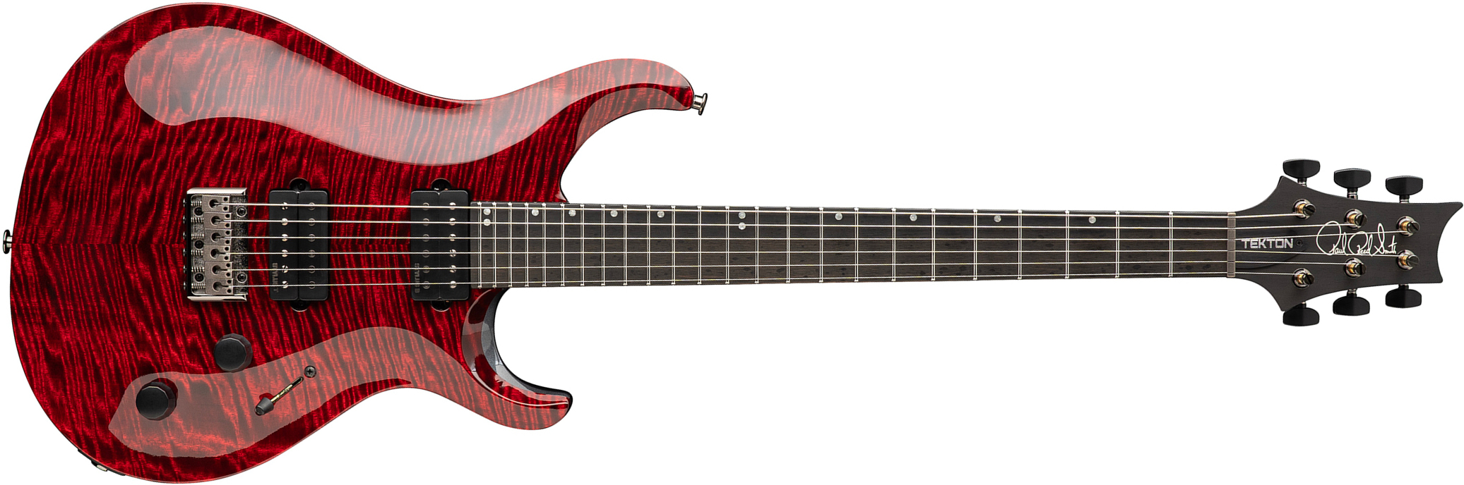 Prs Tekton Usa 2h Ht Eb - Bloodstone Red - Double cut electric guitar - Main picture