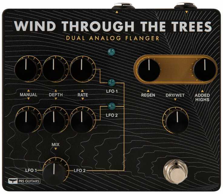 Prs Wind Through The Trees Dual Flanger - Modulation, chorus, flanger, phaser & tremolo effect pedal - Main picture