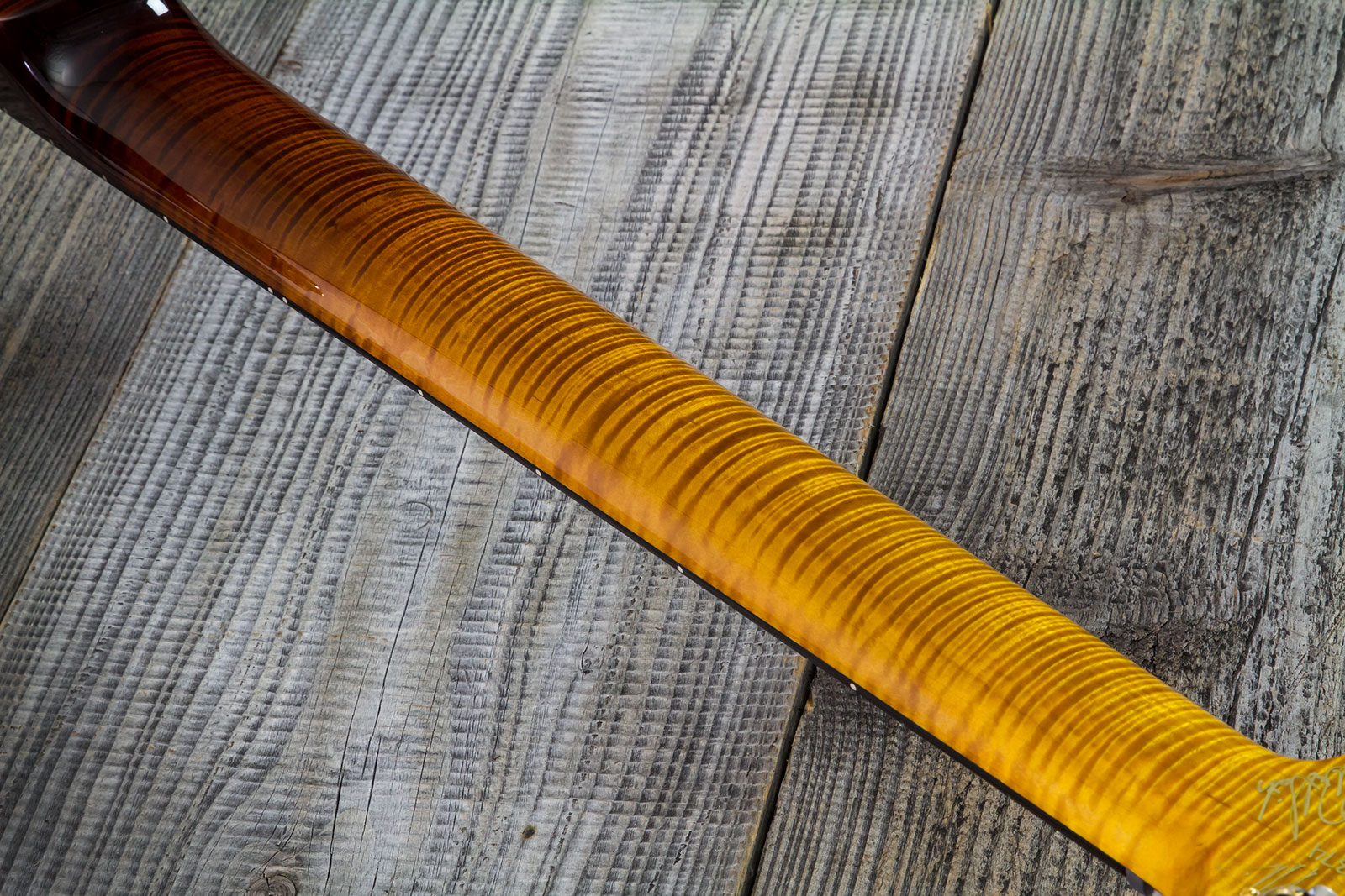 Prs Custom 24-08 Private Stock Hand-signed Usa 2h Trem Rw #0385255 - Mccarty Glow - Double cut electric guitar - Variation 10