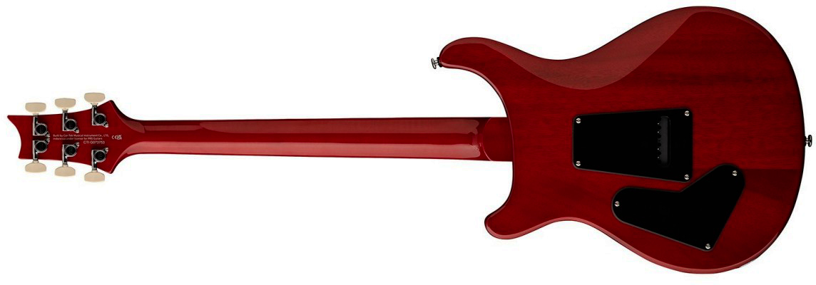 Prs Custom 24-08 Se (wing Tuners) 2h Trem Rw - Charcoal Cherry Burst - Double cut electric guitar - Variation 2