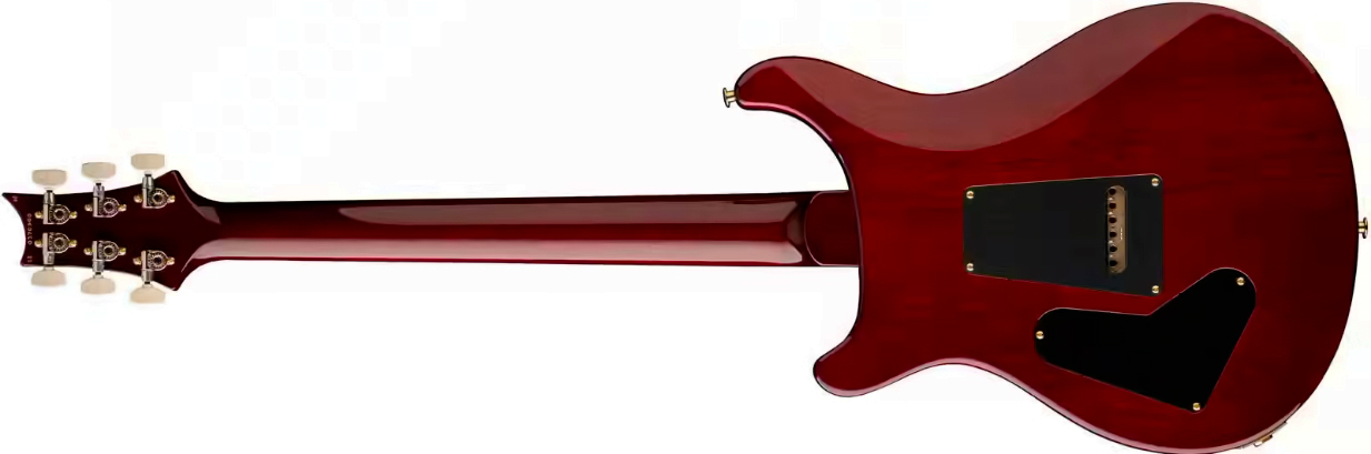 Prs Custom 24-08 Usa 2h Tci Trem Rw - Dark Cherry Sunburst - Double cut electric guitar - Variation 1