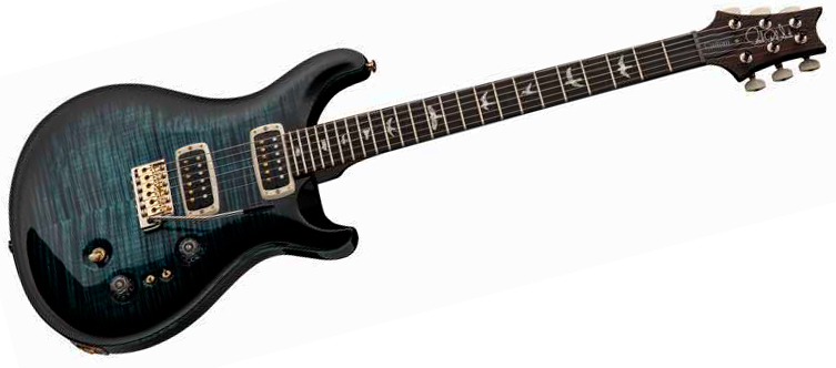 Prs Custom 24-08 Usa 2h Tci Trem Rw - Cobalt Smokeburst - Double cut electric guitar - Variation 1