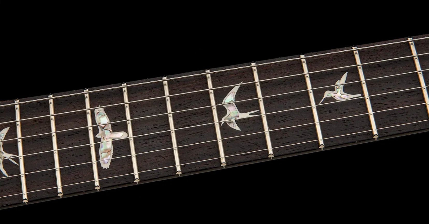 Prs Custom 24-08 Usa 2h Tci Trem Rw - Black Rainbow Holoflake - Double cut electric guitar - Variation 3