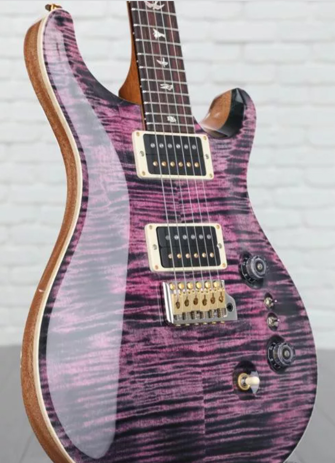 Prs Custom 24-08 Usa 2h Trem Rw - Purple Iris - Double cut electric guitar - Variation 1