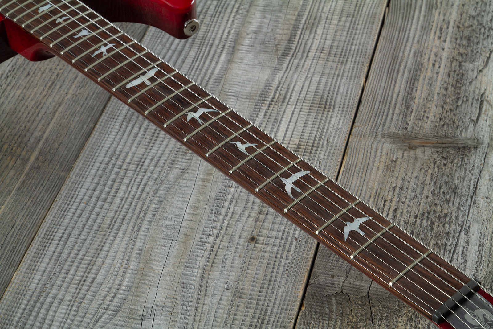 Prs Custom 24 10th Ann. S2 Ltd Usa 2h 85/15 Ht Rw - Bonni Pink Cherry Burst - Double cut electric guitar - Variation 5