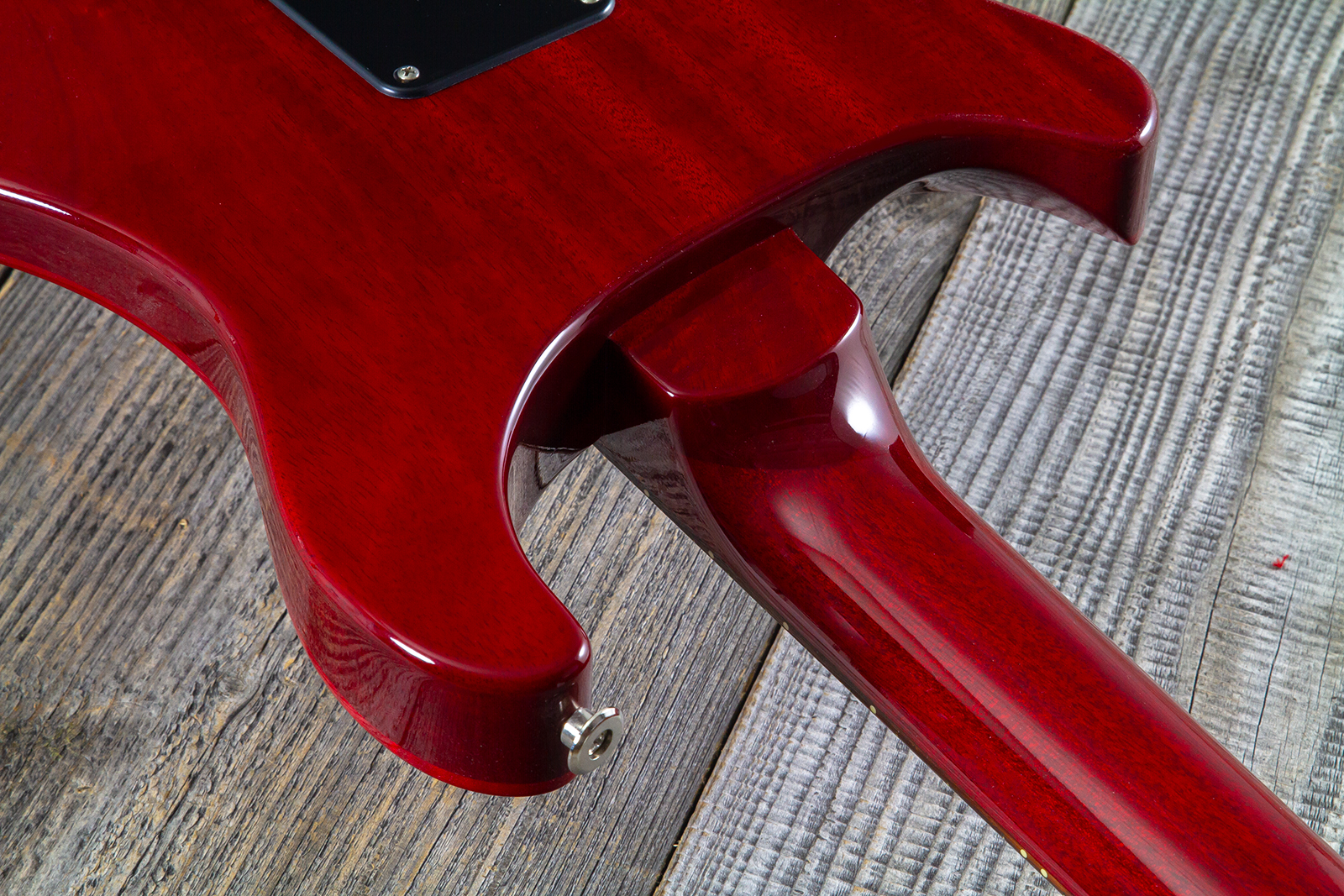 Prs Custom 24 10th Ann. S2 Ltd Usa 2h 85/15 Ht Rw - Bonni Pink Cherry Burst - Double cut electric guitar - Variation 8