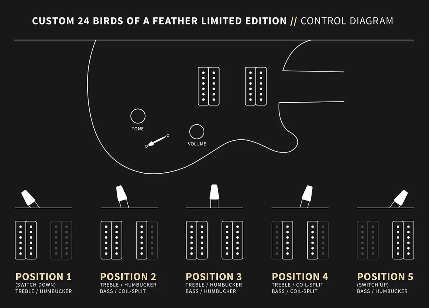 Prs Custom 24 Birds Of A Feather Usa Ltd 2h Trem Eb/mn - Blood Red - Double cut electric guitar - Variation 7