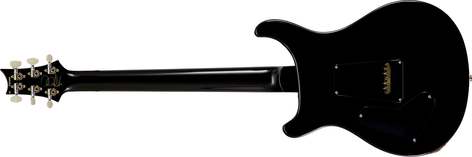 Prs Custom 24 Hand-signed Usa 2h Trem Rw #0400035 - Black Gold Wraparound Burst - Double cut electric guitar - Variation 1