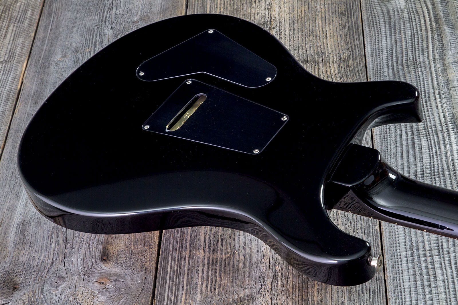 Prs Custom 24 Hand-signed Usa 2h Trem Rw #0400035 - Black Gold Wraparound Burst - Double cut electric guitar - Variation 7