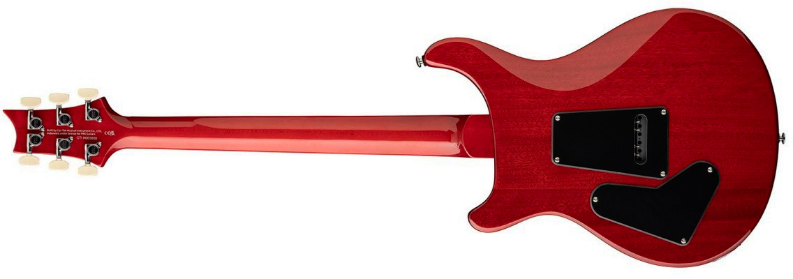 Prs Custom 24 Se (wing Tuners) 2h Trem Rw - Charcoal Cherry Burst - Double cut electric guitar - Variation 2