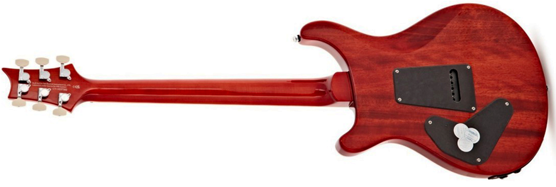 Prs Custom 24 Semi Hollow Piezo Se (wing Tuners) 2h Ht Rw - Vintage Sunburst - Semi-hollow electric guitar - Variation 4