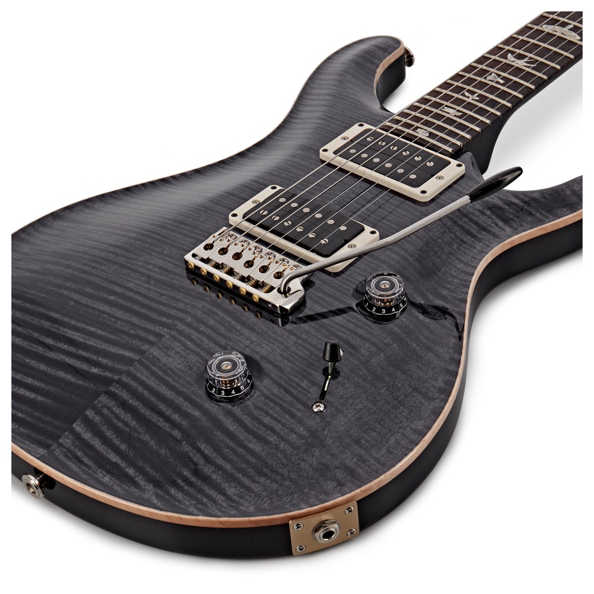 Prs Custom 24 Usa 2h Dmo Trem Rw - Gray Black - Double cut electric guitar - Variation 3