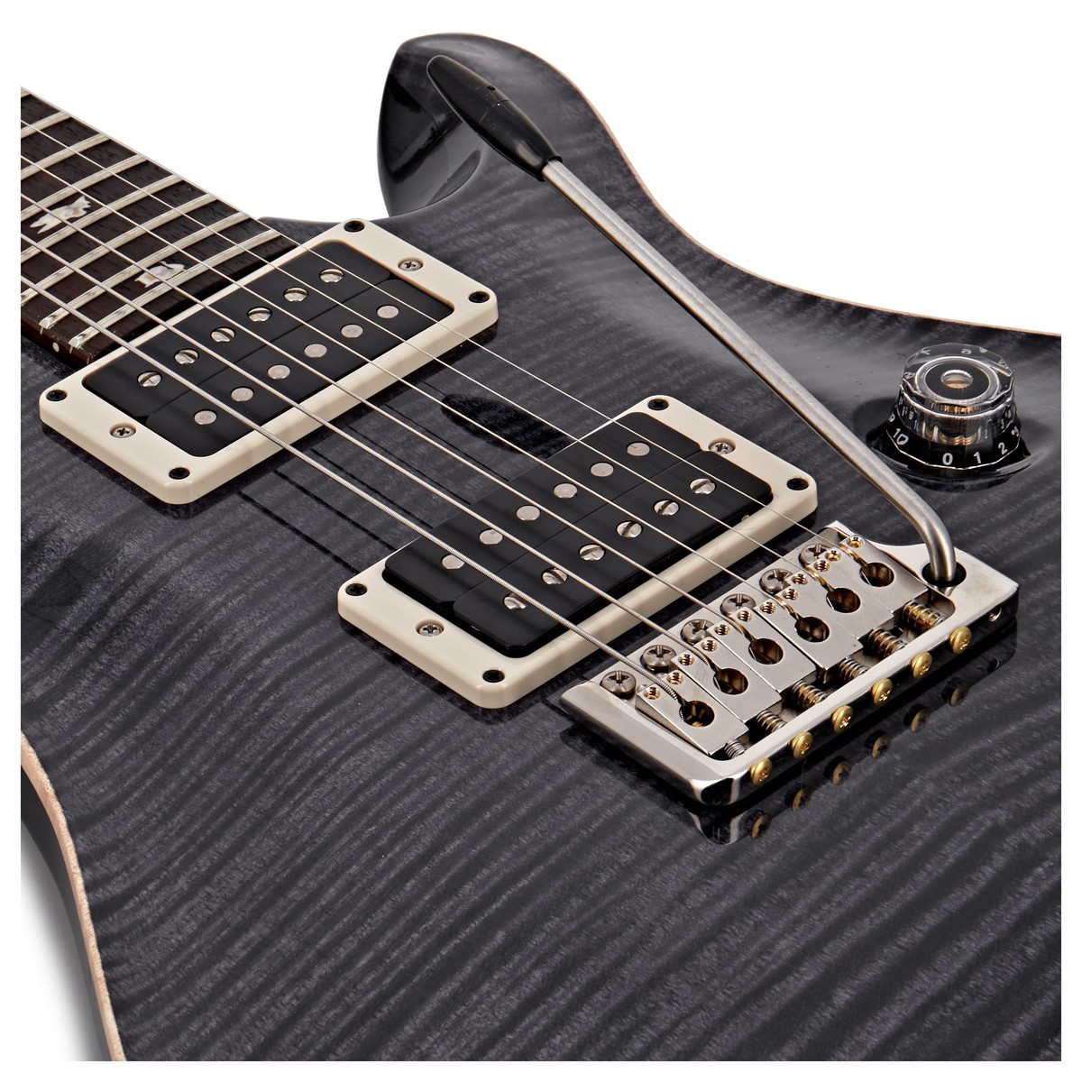 Prs Custom 24 Usa 2h Dmo Trem Rw - Gray Black - Double cut electric guitar - Variation 4