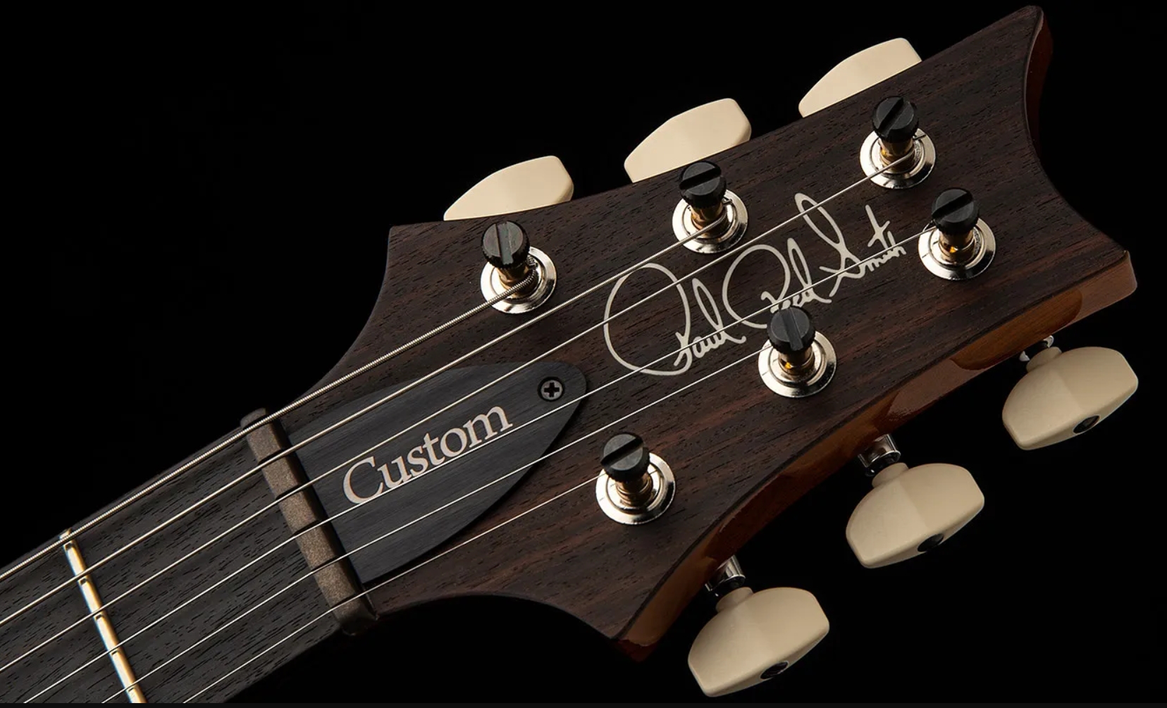 Prs Custom 24 Usa 2h Dmo Trem Rw - Gray Black - Double cut electric guitar - Variation 7