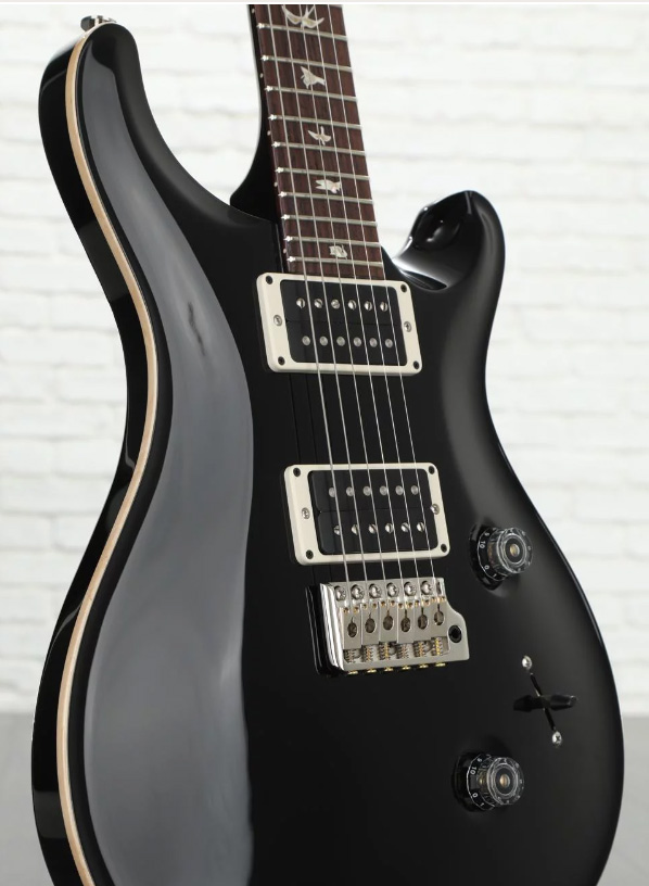 Prs Custom 24 Usa Hh Trem Rw - Black - Double cut electric guitar - Variation 1