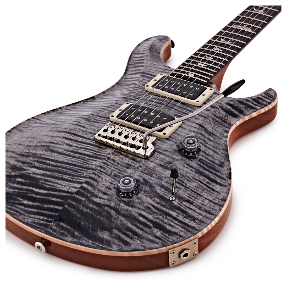 Prs Custom 24 Usa Hh Trem Rw - Charcoal Burst - Double cut electric guitar - Variation 3