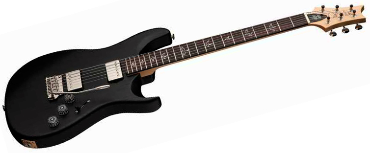 Prs Fiore Hh Satin Bolt-on Usa 2h Trem Rw - Black Hyacinth - Double cut electric guitar - Variation 2