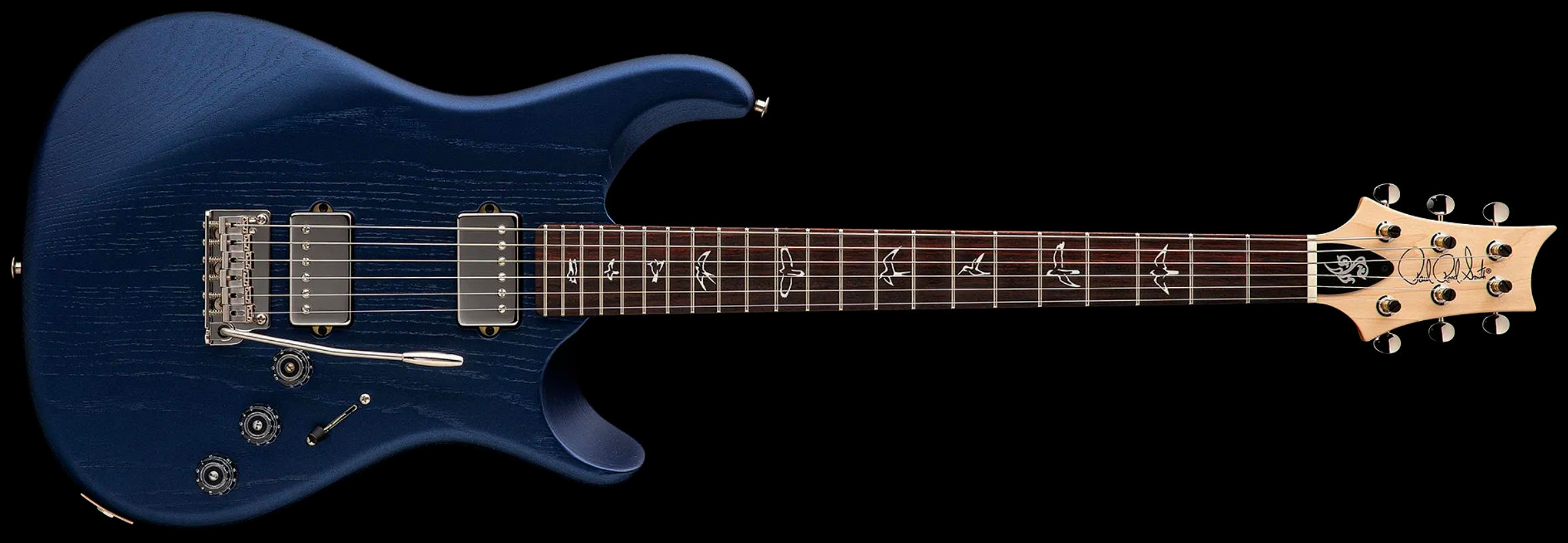 Prs Fiore Hh Satin Bolt-on Usa 2h Trem Rw - Metallic Midnight - Double cut electric guitar - Variation 3
