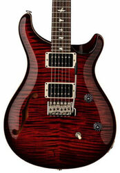 Double cut electric guitar Prs USA Bolt-On CE 24 Semi-Hollow - Fire red burst