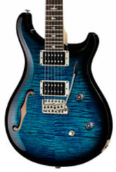 Double cut electric guitar Prs USA Bolt-On CE 24 Semi-Hollow - Faded blue smokeburst