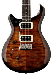 Left-handed electric guitar Prs SE Custom 24 (Wing Tuners) LH - Black gold sunburst