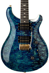 Double cut electric guitar Prs USA Custom 24 (DMO Pickups) - River Blue Pearl