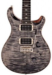 Double cut electric guitar Prs USA Custom 24 - Charcoal burst