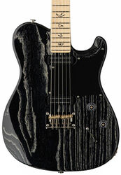 Single cut electric guitar Prs USA Bolt-On NF 53 - Black doghair