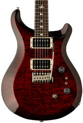 Double cut electric guitar Prs S2 Custom 24-08 - Fire red burst