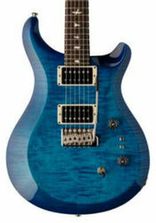 Double cut electric guitar Prs S2 USA Custom 24-08 - Thin lake blue