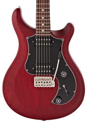 Double cut electric guitar Prs USA Standard 22 Satin - Vintage cherry