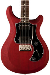 Double cut electric guitar Prs USA S2 Standard 24 Satin - Vintage cherry